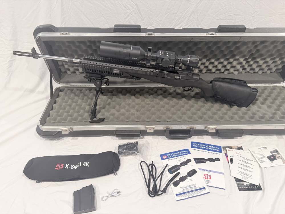 Springfield M1A Loaded .308 | Stainless NM Barrel | VLTOR Rail | ATN XSight-img-1