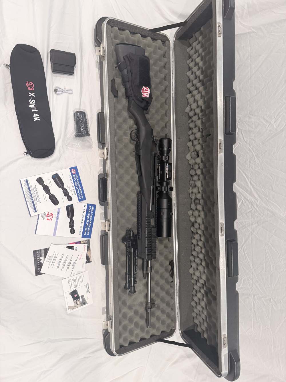Springfield M1A Loaded .308 | Stainless NM Barrel | VLTOR Rail | ATN XSight-img-2