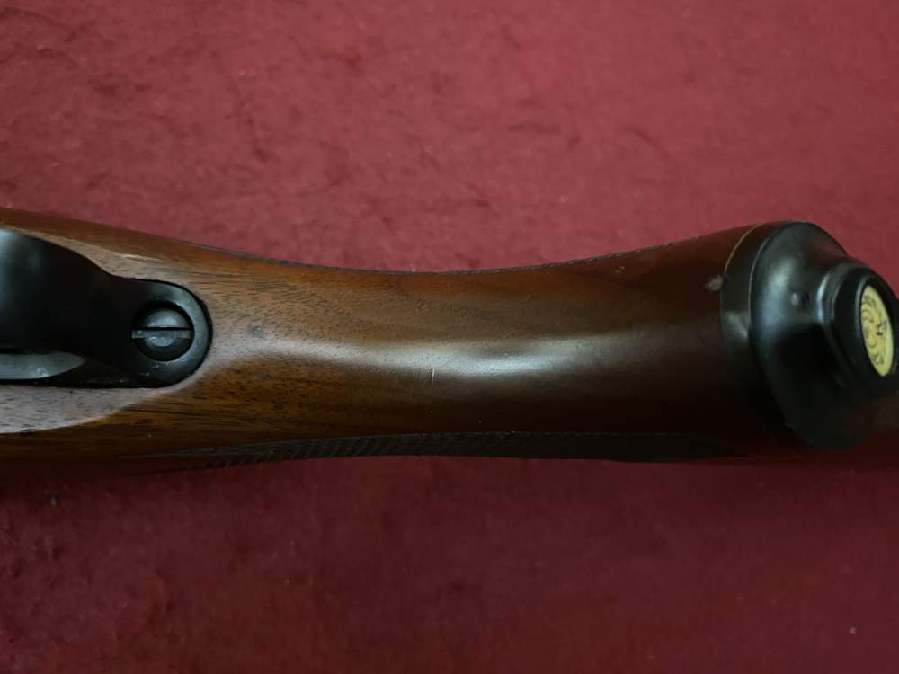 Excellent Ruger M77 Hawkeye African .375 Ruger 23" Walnut blued 07129-img-75