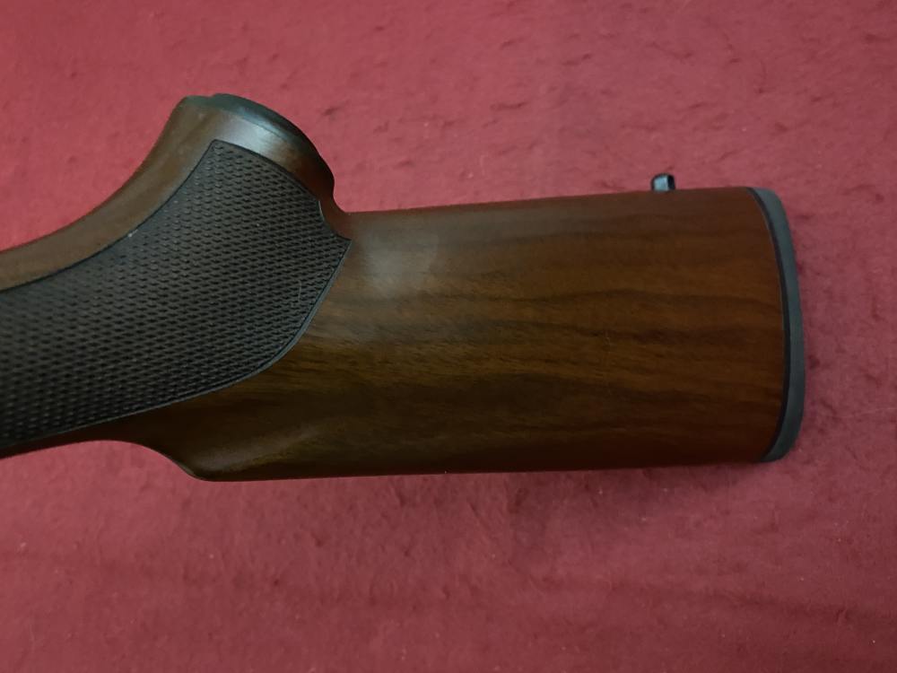 Excellent Ruger M77 Hawkeye African .375 Ruger 23" Walnut blued 07129-img-8