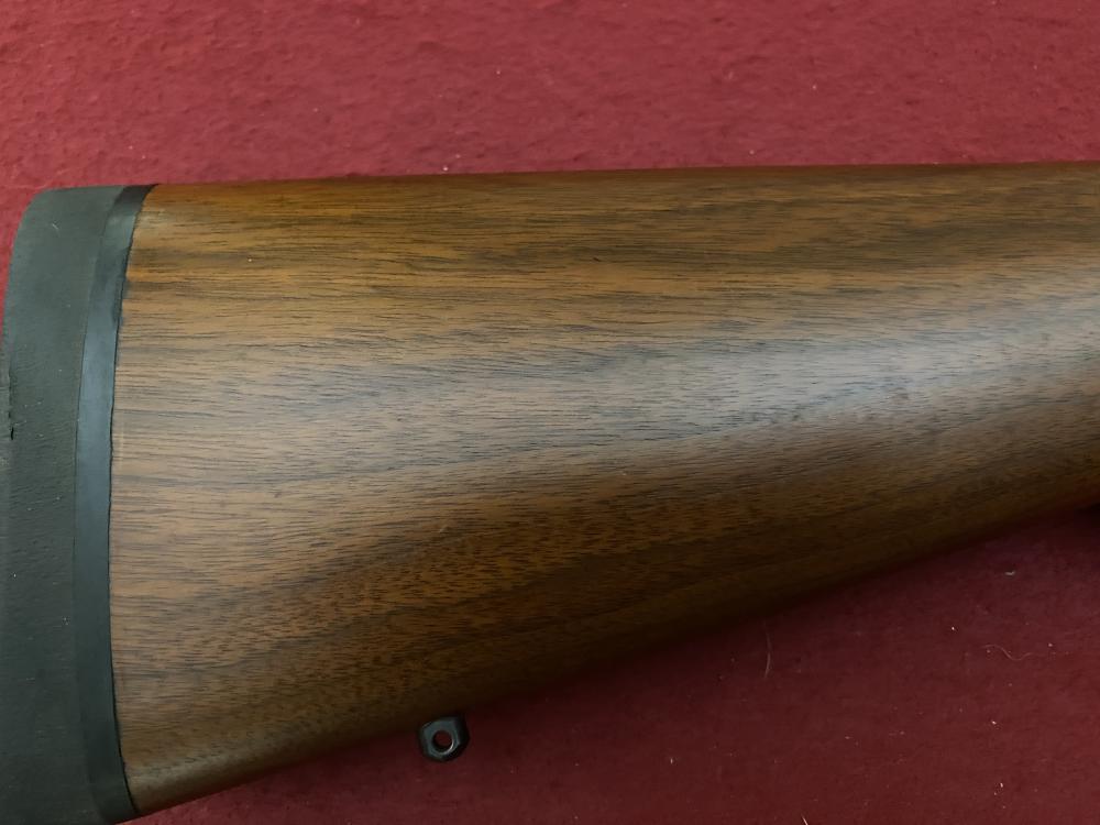 Excellent Ruger M77 Hawkeye African .375 Ruger 23" Walnut blued 07129-img-11