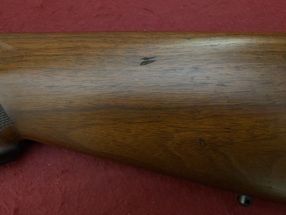 Excellent Ruger M77 Hawkeye African .375 Ruger 23" Walnut blued 07129-img-44