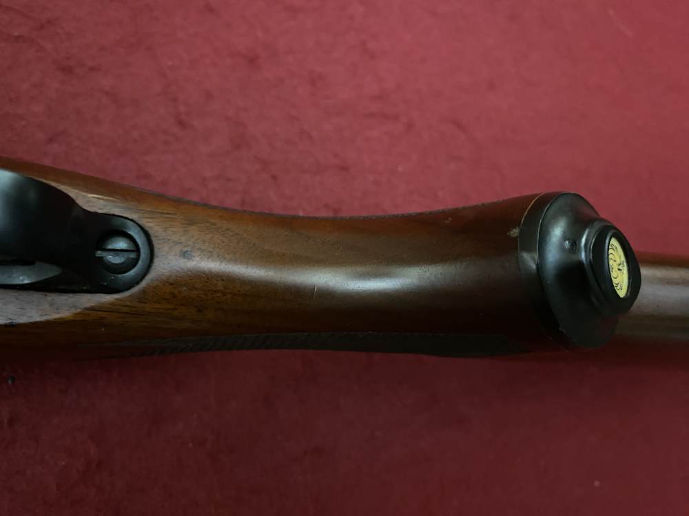 Excellent Ruger M77 Hawkeye African .375 Ruger 23" Walnut blued 07129-img-74