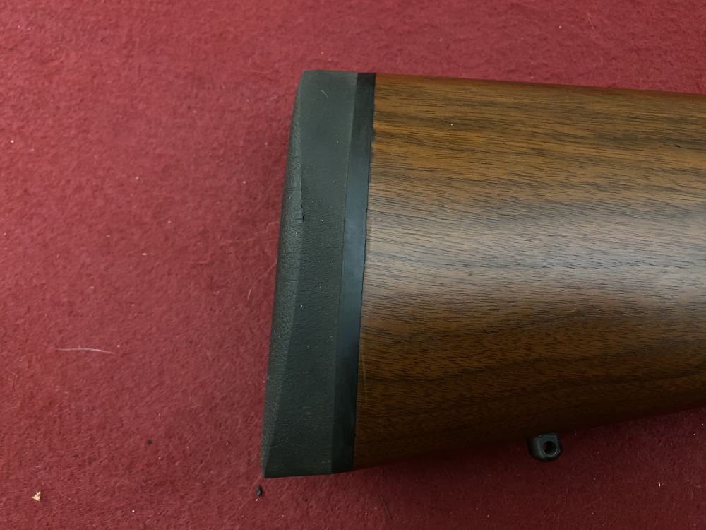 Excellent Ruger M77 Hawkeye African .375 Ruger 23" Walnut blued 07129-img-9