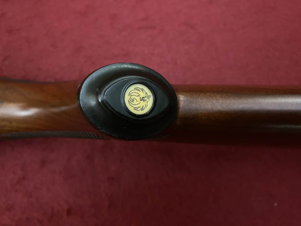Excellent Ruger M77 Hawkeye African .375 Ruger 23" Walnut blued 07129-img-73