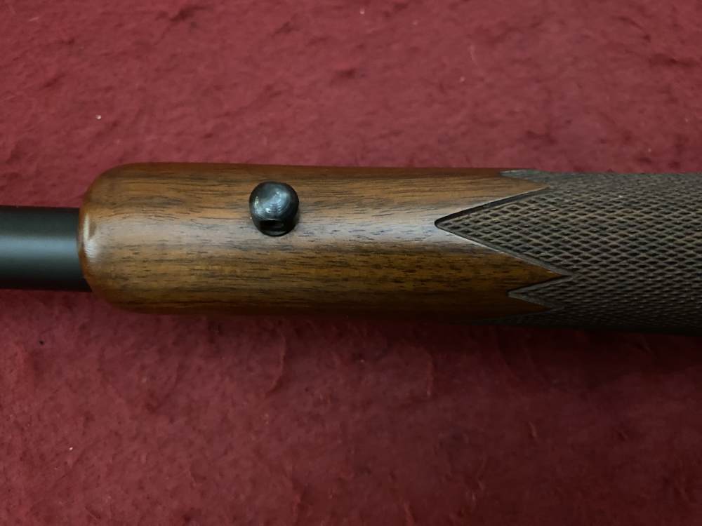 Excellent Ruger M77 Hawkeye African .375 Ruger 23" Walnut blued 07129-img-86