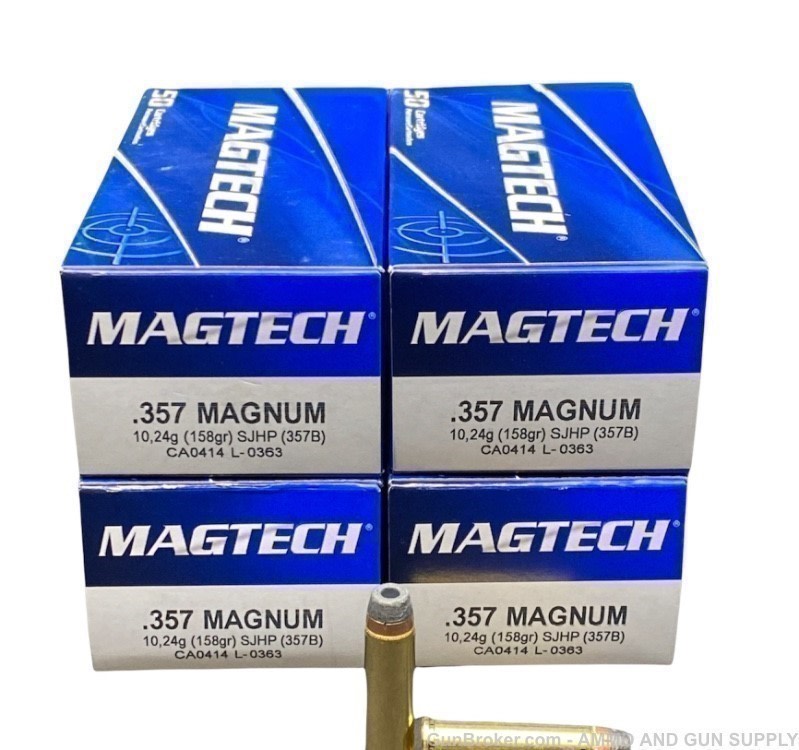 MAGTECH 357B - 357 MAGNUM 158GR SJHP DEFENSE 1000RNDS AMMO HOLLOW POINT-img-6