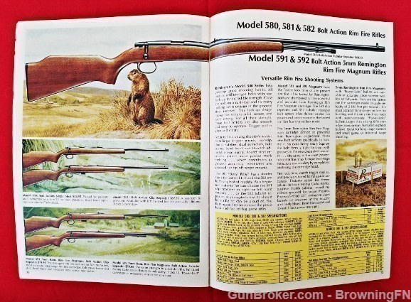 Orig Remington Catalog 1973 Model 3200 XP-100-img-7