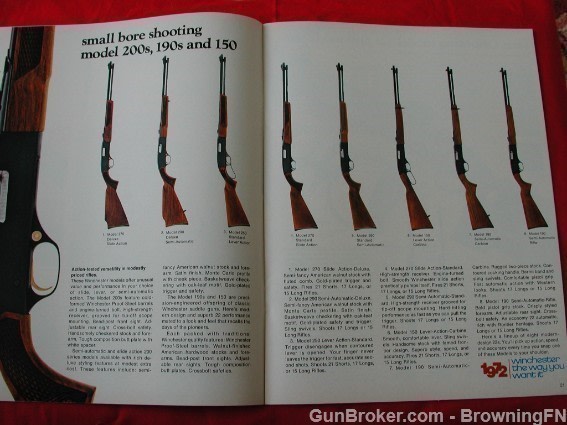Orig Winchester 1972 Catalog Model 310 320 270 290-img-11