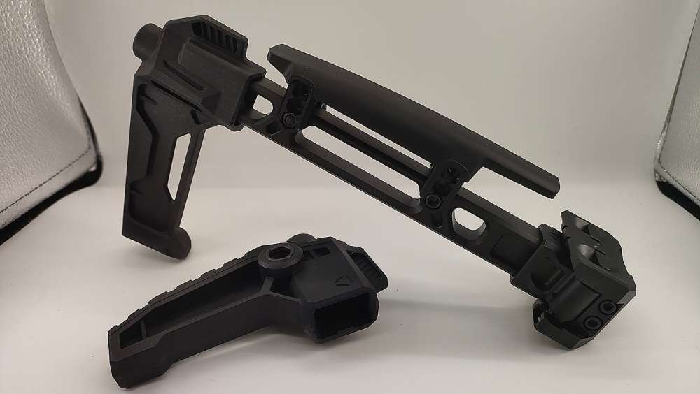 Dual Folding Adapter with Stabilizer and Stock End for Picatinny Rail -img-1