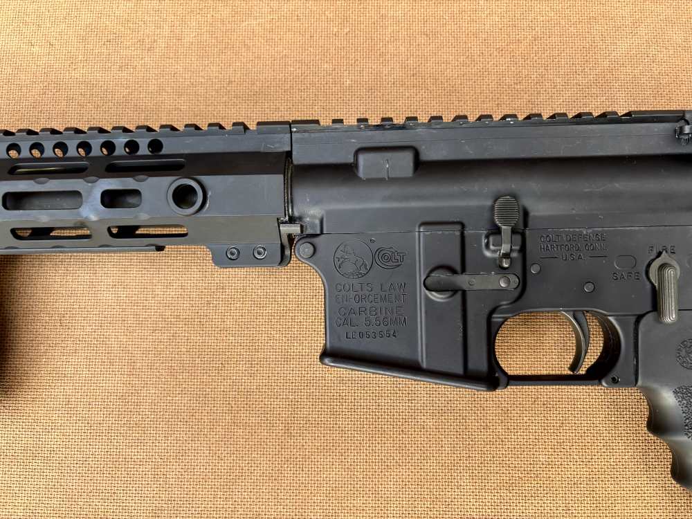 Colt LE6920 M4 Carbine – LE Restricted Rollmark Midwest Rail-img-9