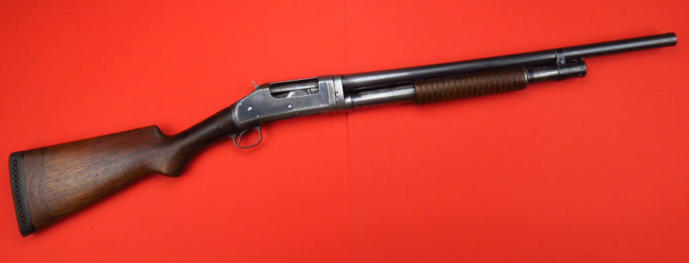 Desirable 1928 WINCHESTER MODEL 1897 RIOT PUMP SHOTGUN 12 GAUGE 97-img-1
