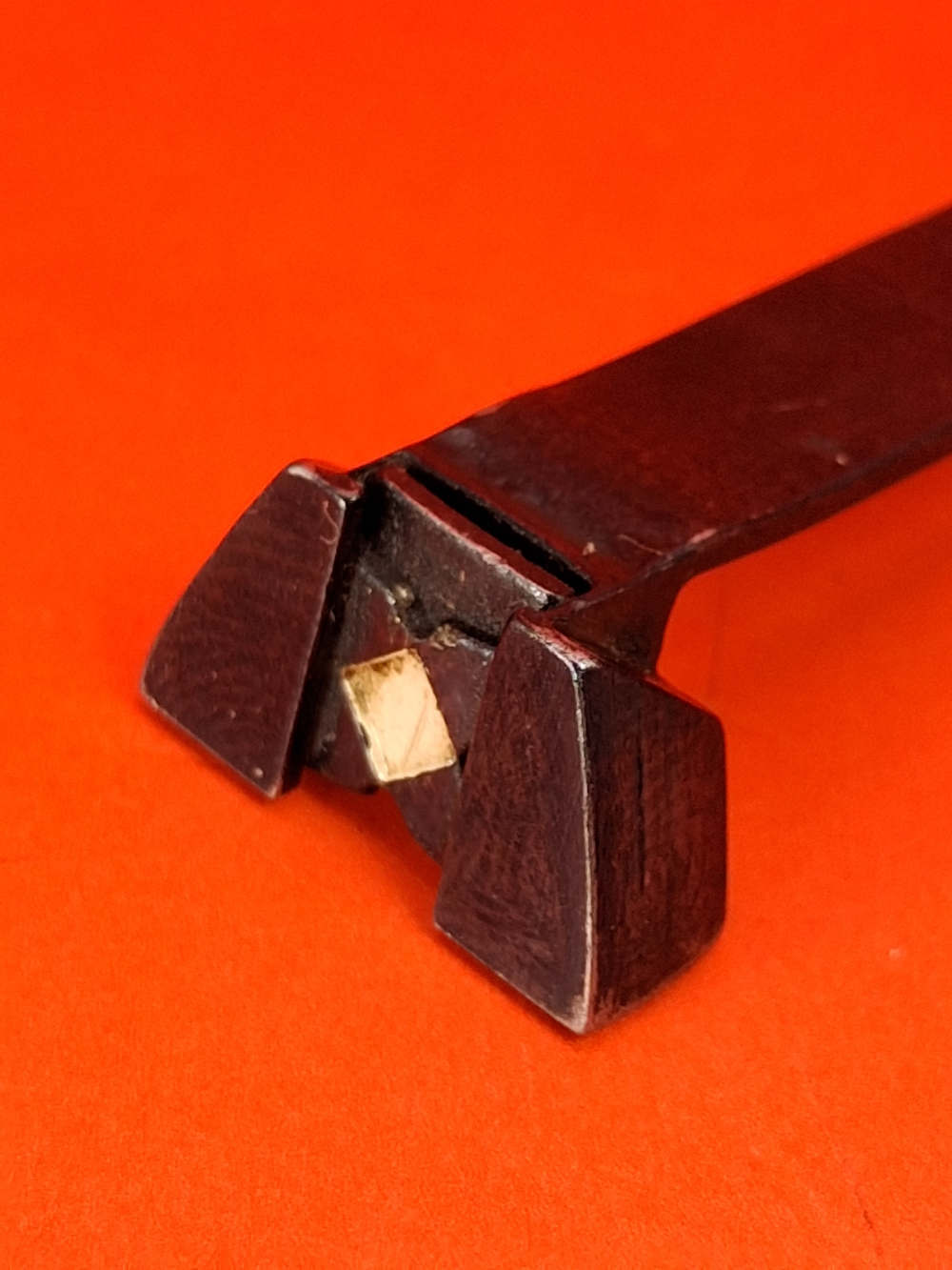 Vintage DW King No10 Rear Sight 4Way White Diamond Double Step Elevator-img-13