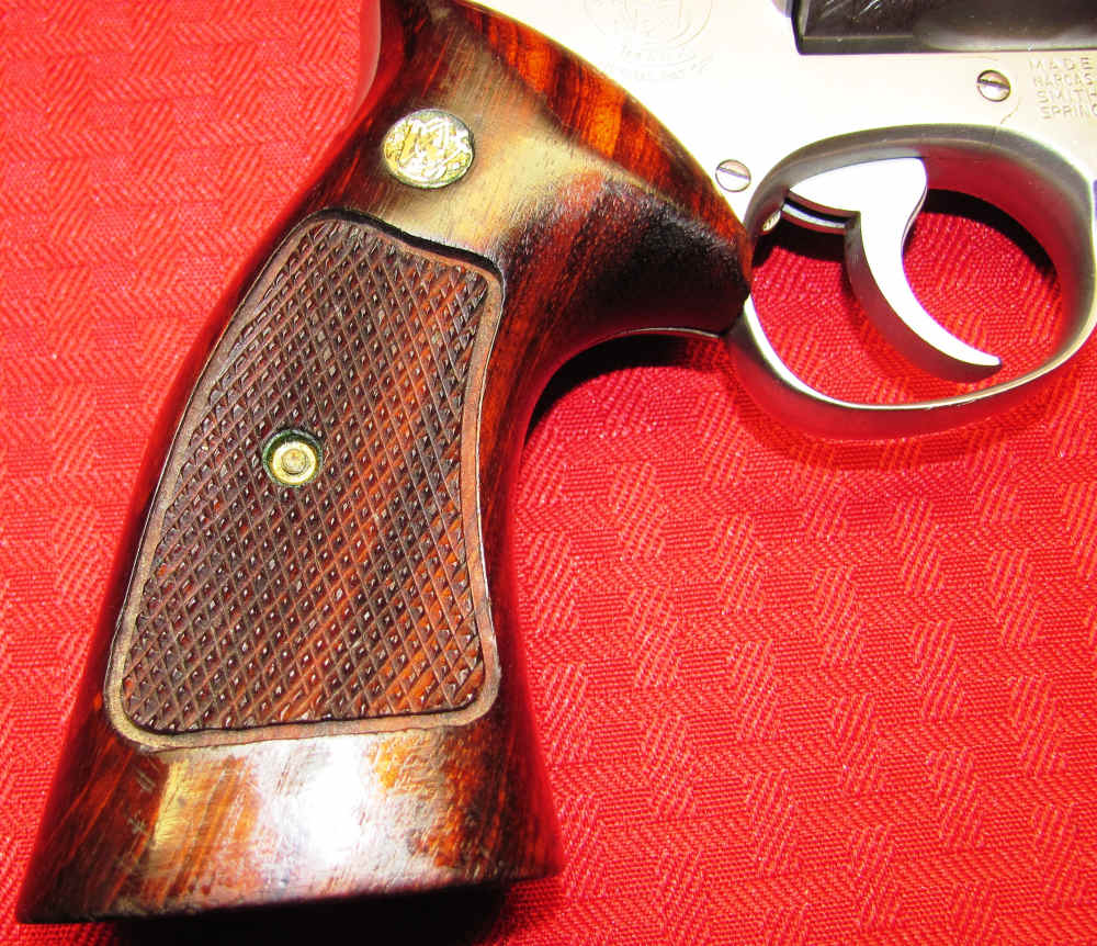 VINTAGE S&W 66 4"INCH BRL SIX SHOT SS REVOLVER 357 MAG PINNED/CBRD VGCOND -img-5