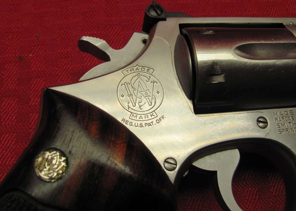 VINTAGE S&W 66 4"INCH BRL SIX SHOT SS REVOLVER 357 MAG PINNED/CBRD VGCOND -img-6