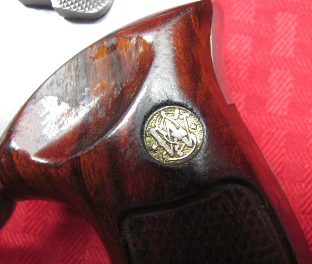 VINTAGE S&W 66 4"INCH BRL SIX SHOT SS REVOLVER 357 MAG PINNED/CBRD VGCOND -img-3