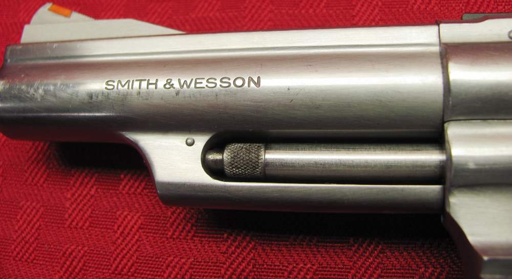 VINTAGE S&W 66 4"INCH BRL SIX SHOT SS REVOLVER 357 MAG PINNED/CBRD VGCOND -img-1