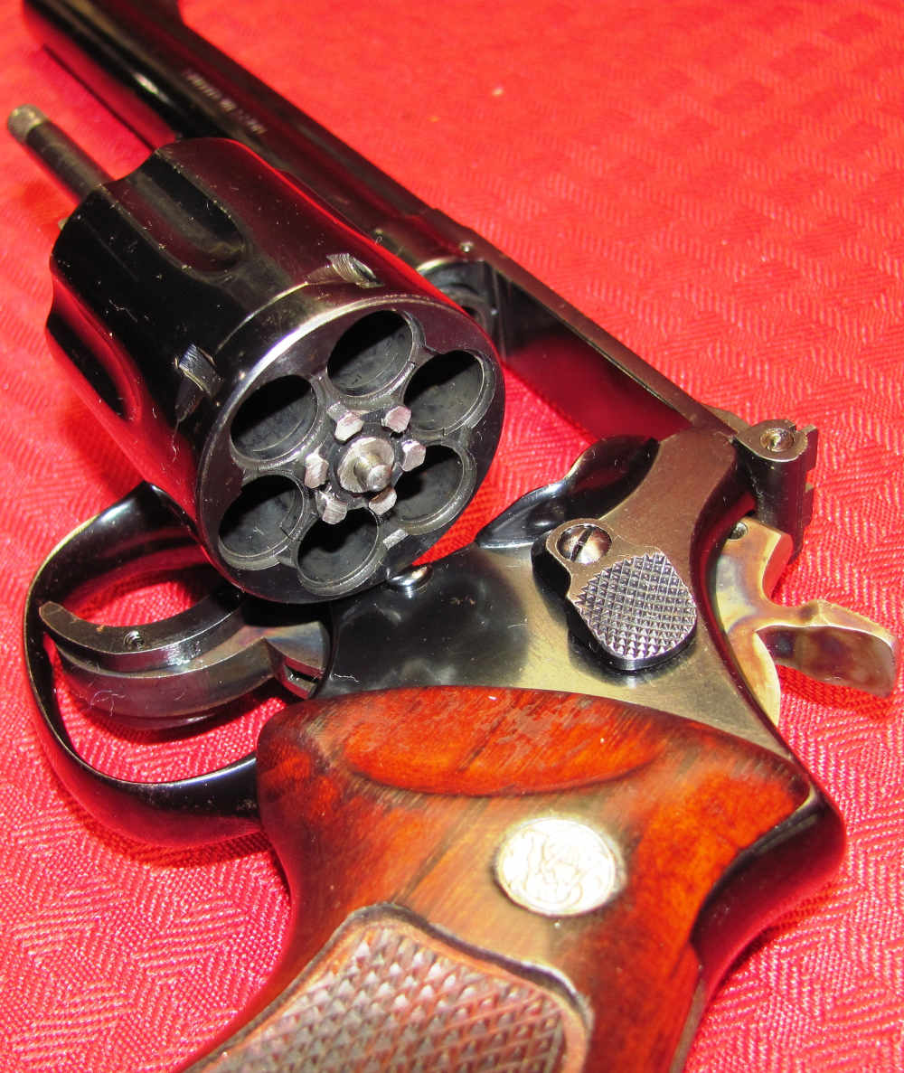 VINTAGE S&W 19-3 SIX INCH BRL 357 MAG ADJ SIGHT TARGET GRIPS MFG 1970-img-14