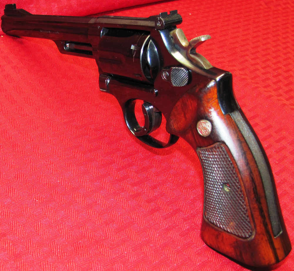 VINTAGE S&W 19-3 SIX INCH BRL 357 MAG ADJ SIGHT TARGET GRIPS MFG 1970-img-10
