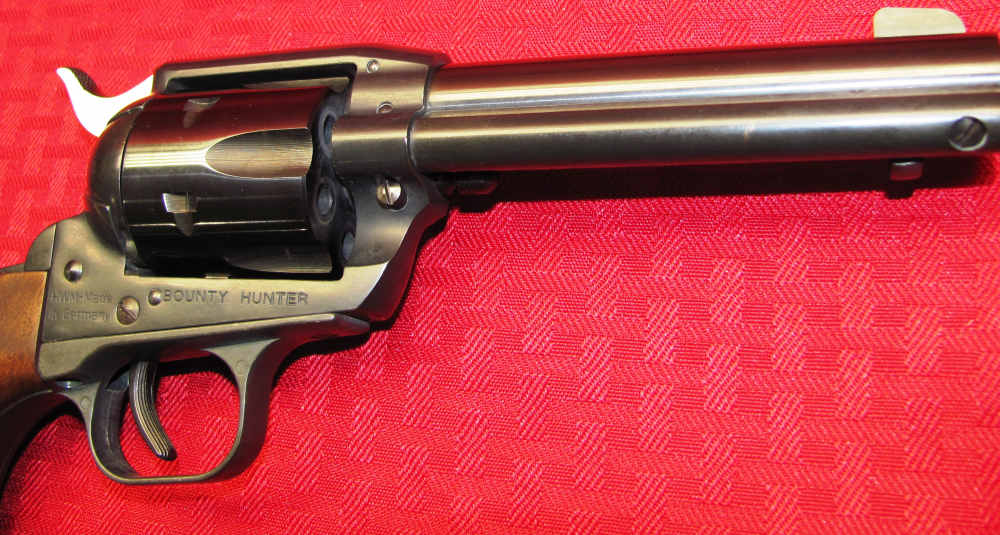 HWR GERMANY BOUNTY HUNTER 22LR / 22WMR SAA UNFIRED ORG BOX NOS-img-9