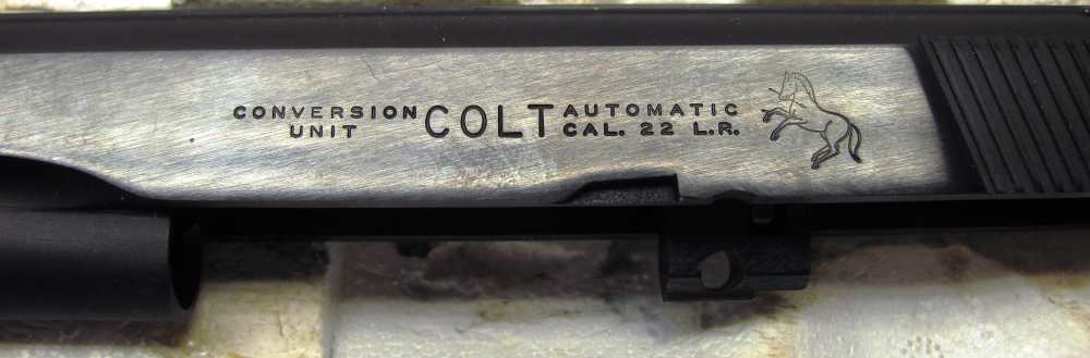 COLT GOVT MODEL MKIV/SERIES 70 22 CAL CONVERSION KIT 45ACP TO 22LR w/MANUAL-img-3