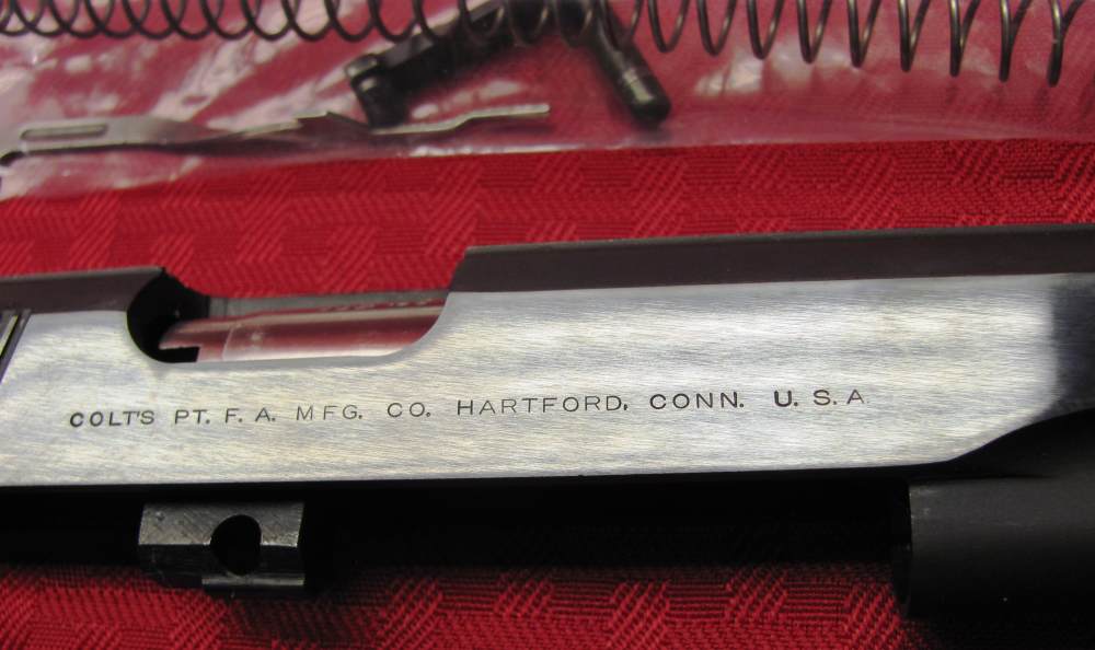 COLT GOVT MODEL MKIV/SERIES 70 22 CAL CONVERSION KIT 45ACP TO 22LR w/MANUAL-img-6
