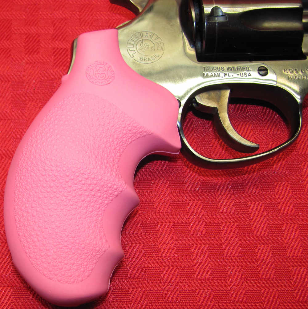 TAURUS M85 38 SPL 5 SHOT PINK HOGUE GRIPS ORIGINAL BOX LNIB-img-6