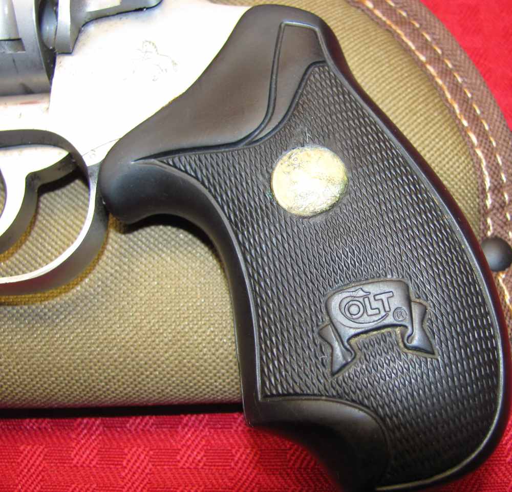 COLT 38 SF VI 2 INCH BRL MATTE SS FINISH PACHMYR COLT GRIPS GD COND-img-7