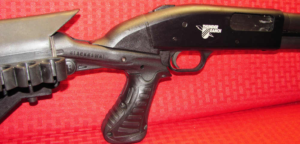 MOSSBERG 500 THUNDER RANCH 12 GAUGE PUMP BREACHER w KNOXX SPECOP STK TLR2 S-img-9