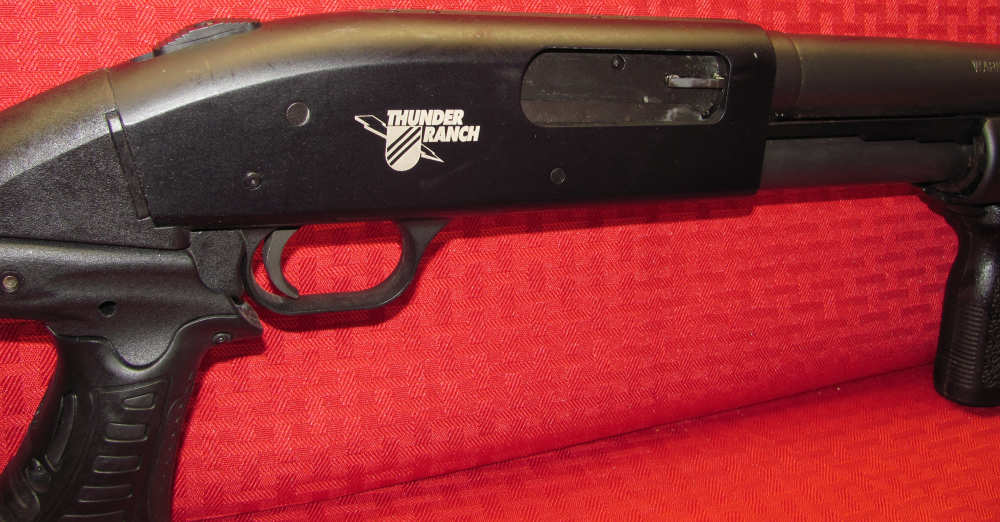 MOSSBERG 500 THUNDER RANCH 12 GAUGE PUMP BREACHER w KNOXX SPECOP STK TLR2 S-img-0