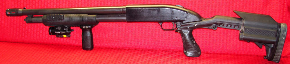 MOSSBERG 500 THUNDER RANCH 12 GAUGE PUMP BREACHER w KNOXX SPECOP STK TLR2 S-img-16