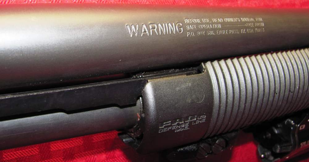 MOSSBERG 500 THUNDER RANCH 12 GAUGE PUMP BREACHER w KNOXX SPECOP STK TLR2 S-img-11