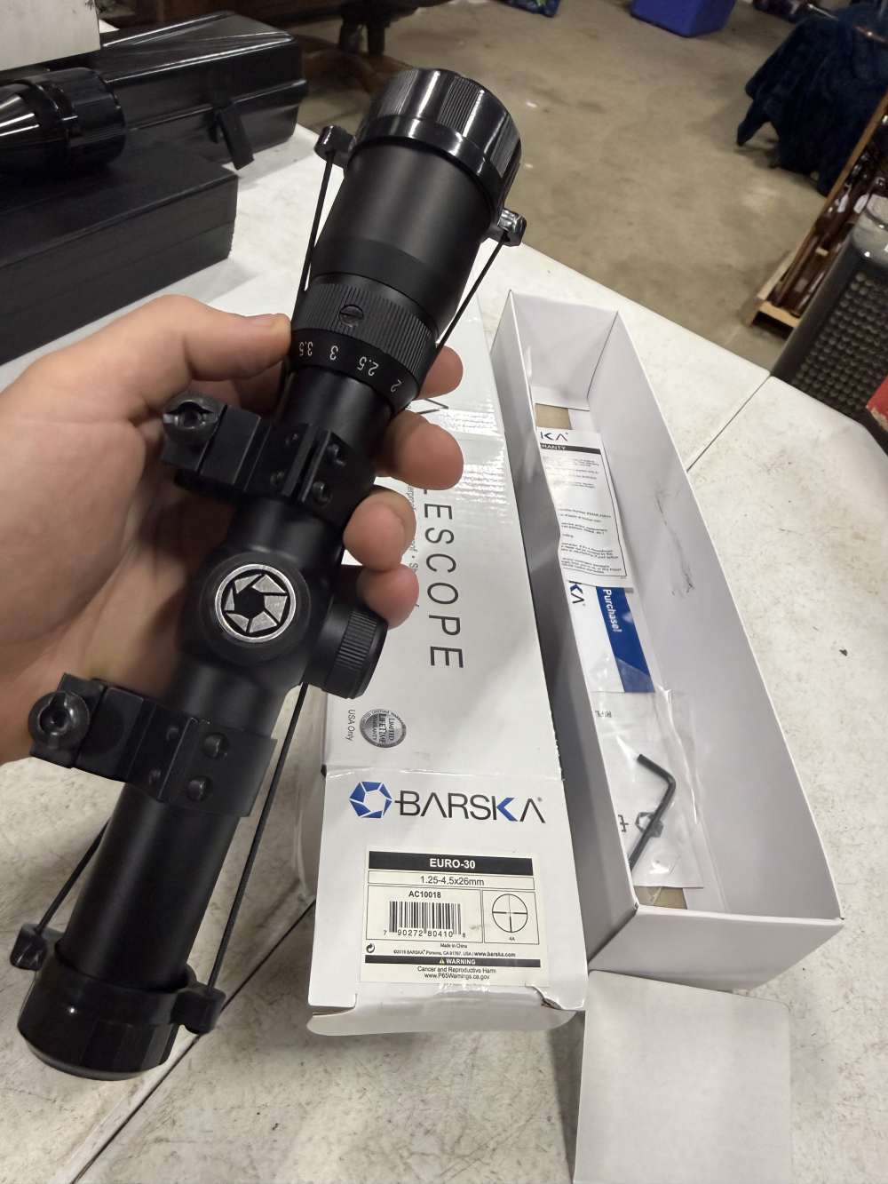 barska euro 30 1.25-4.5x26 Rifle scope -img-4