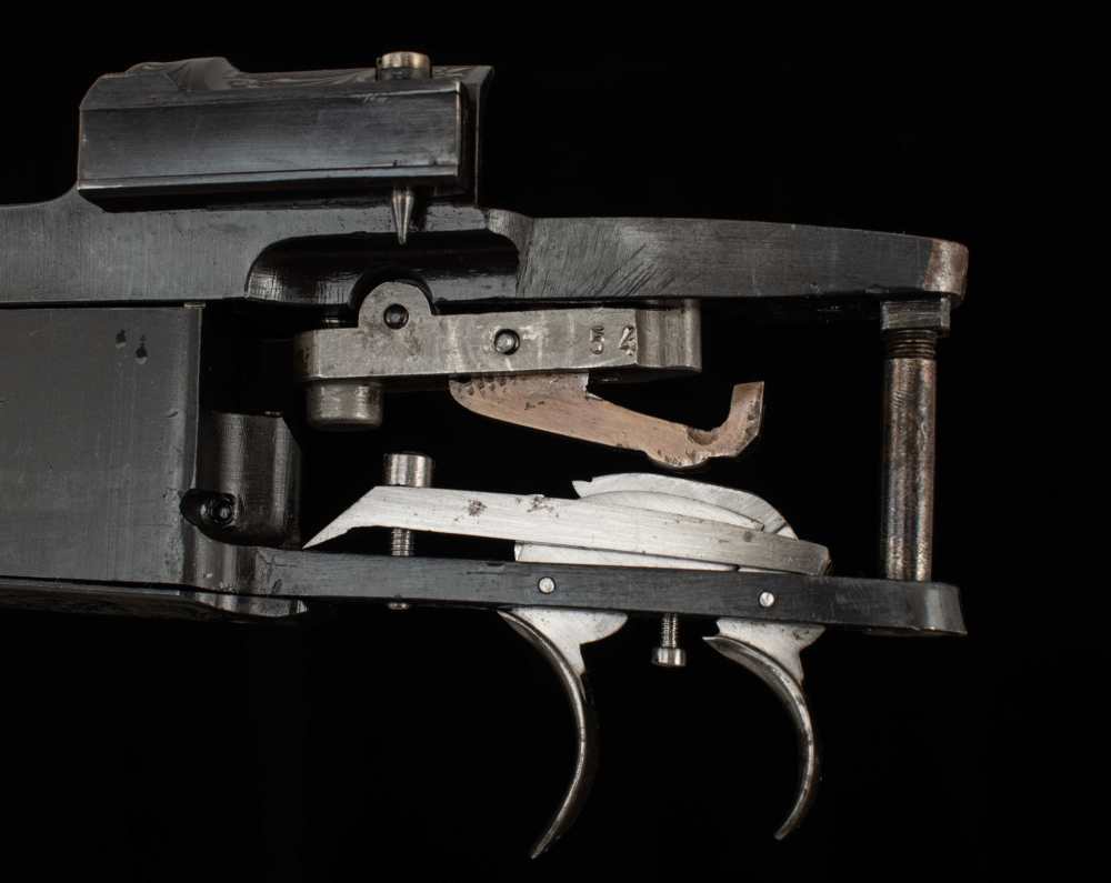 L. Borovnik Custom Mauser 98 Action – STAG ENGRAVED, DOUBLE SET TRIGGERS-img-5