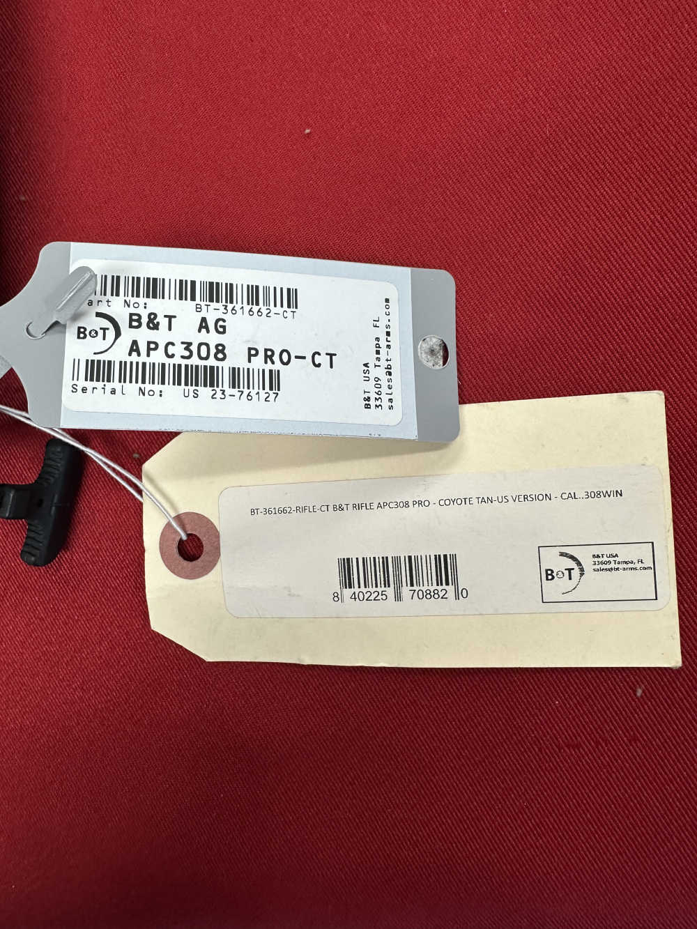 B&T APC308 Pro Rifle Coyote 14.3" P&W 308 Swiss Switzerland Elftman Rotex-img-11