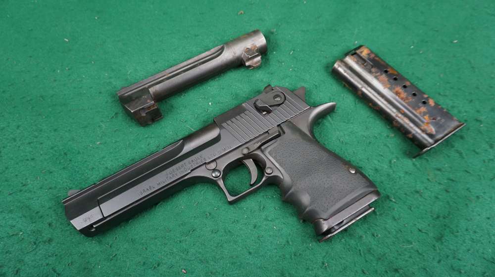 Gunsmith Special IMI IWI Desert Eagle 50ae w/ Spare 44mag Barrel 1¢ Start-img-0
