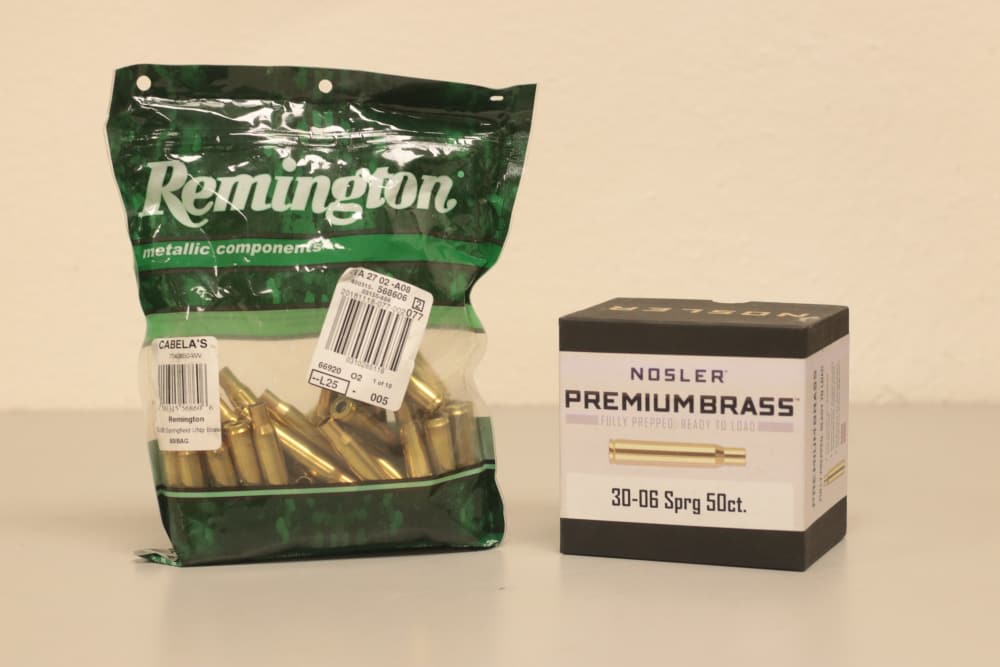SEALED Remington and Nosler 30-06 Sprg. Brass (100qty)-img-0