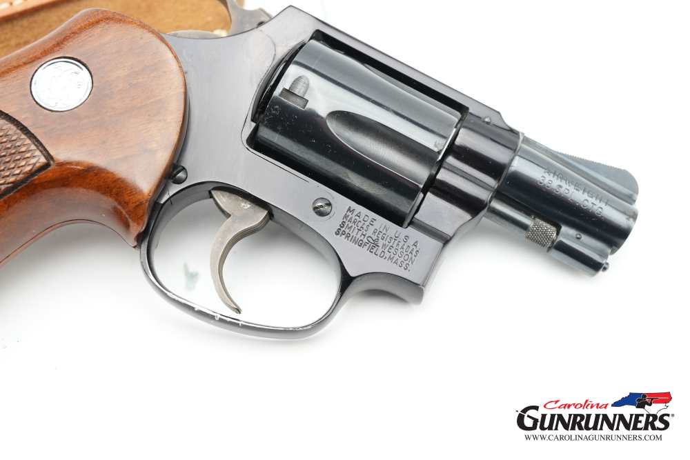 Smith & Wesson Model 37 Airweight .38 Special Revolver 2" Barrel Blued-img-10