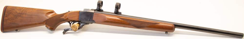 1990 Ruger No. 1 Single-Shot Rifle .22-250 / 23" Red Pad -img-2