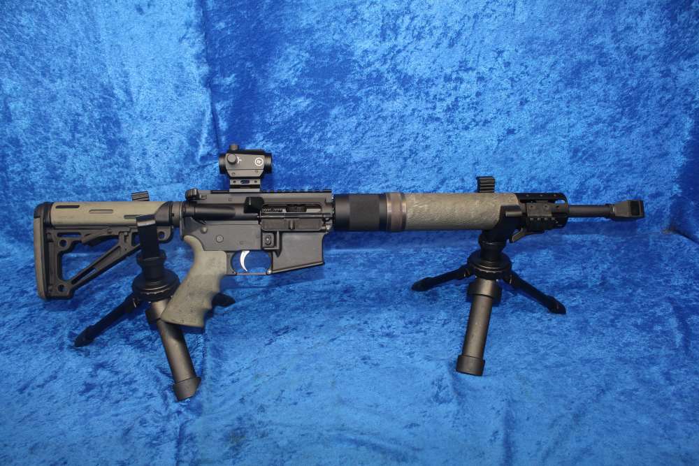 Anderson AM-15 5.56 NATO Semi-Automatic Rifle 16" Barrel w/ Red Dot, Brake-img-37