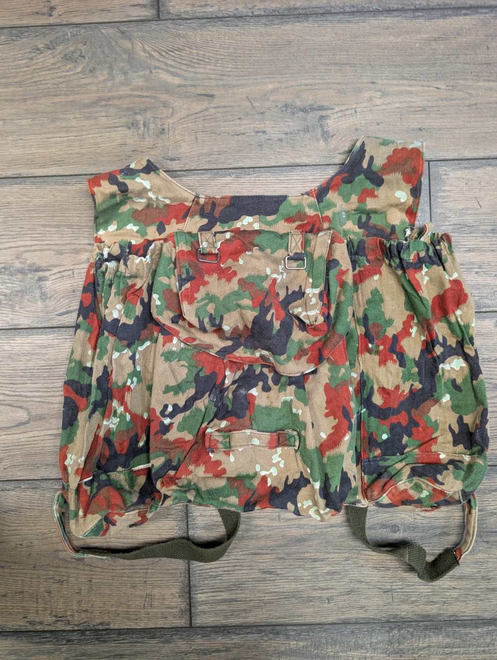 Swiss M70 Surplus Rucksack / Backpack Alpenflage Cammo-img-0