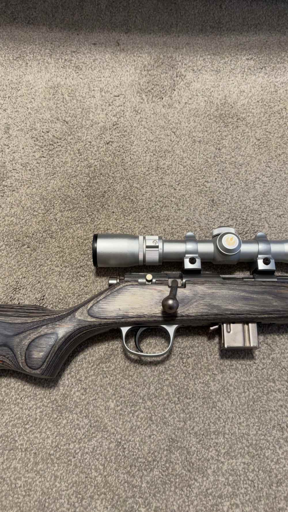 *Marlin 917 stainless 17 HMR w/Nikon scope*-img-3