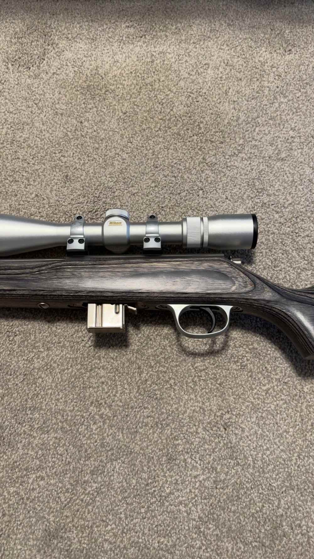 *Marlin 917 stainless 17 HMR w/Nikon scope*-img-7