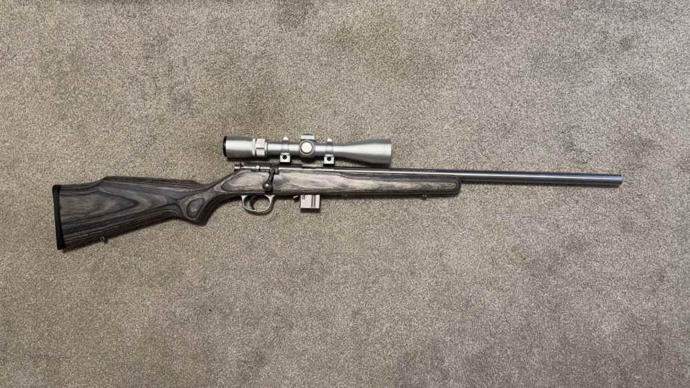 *Marlin 917 stainless 17 HMR w/Nikon scope*-img-0