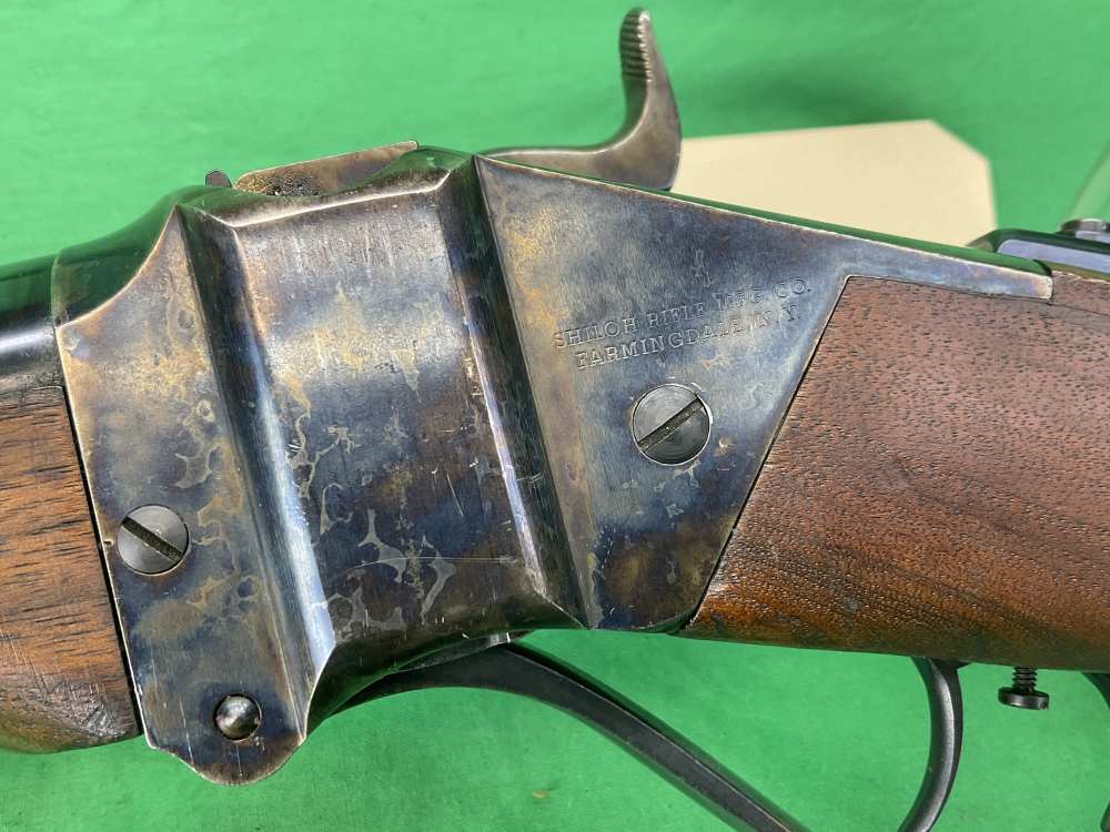 SHILOH RIFLE SHARPS 1874 45-70 GOV’T OLD RELIABLE TARGET SET TRIGGERS 28”-img-21