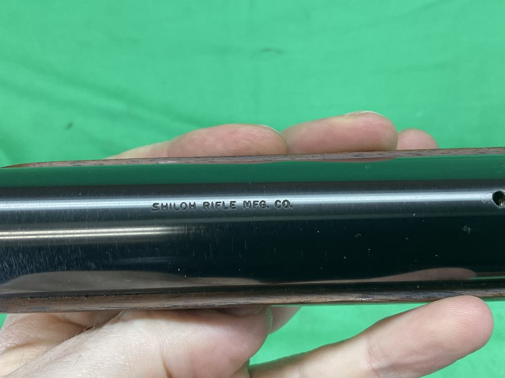 SHILOH RIFLE SHARPS 1874 45-70 GOV’T OLD RELIABLE TARGET SET TRIGGERS 28”-img-26
