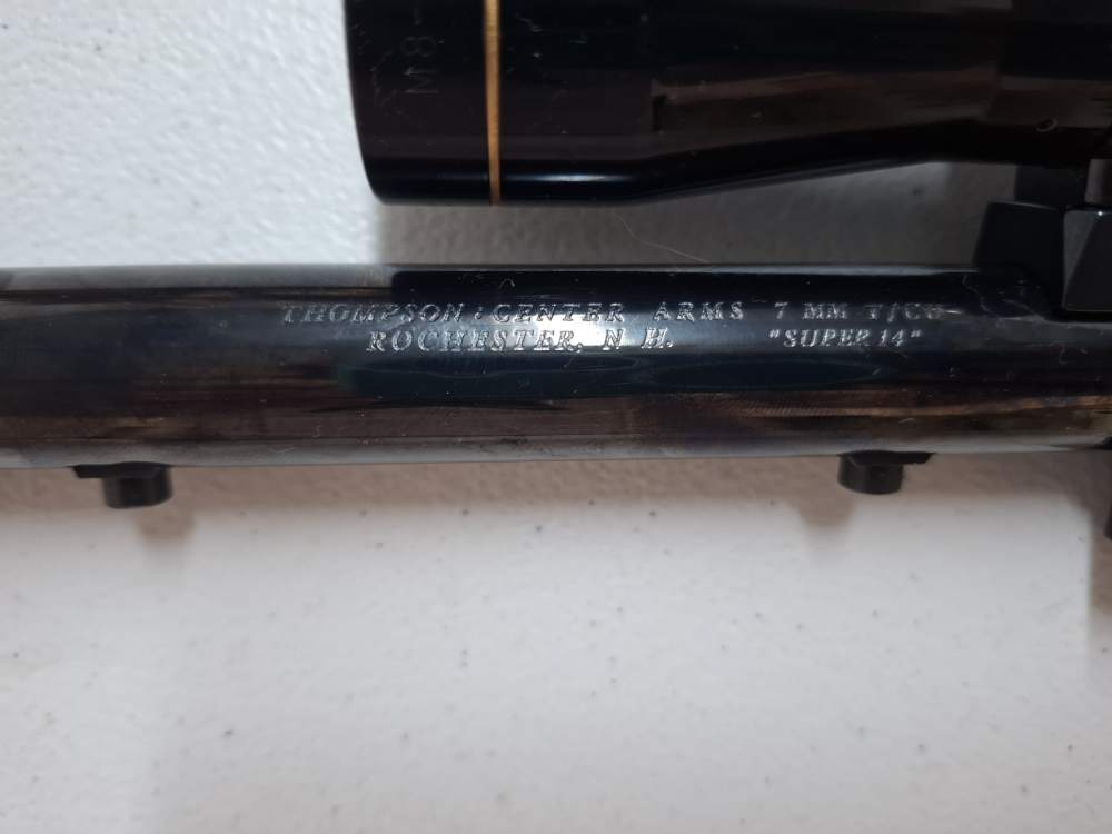 Thompson Center "Super 14" .7mm TCU Barrel and Scope-img-4