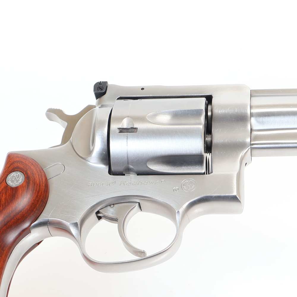 Ruger Redhawk, 44 Magnum 7.5” Barrel STS/Wood VERY CLEAN W/ Box Circa 1984!-img-15