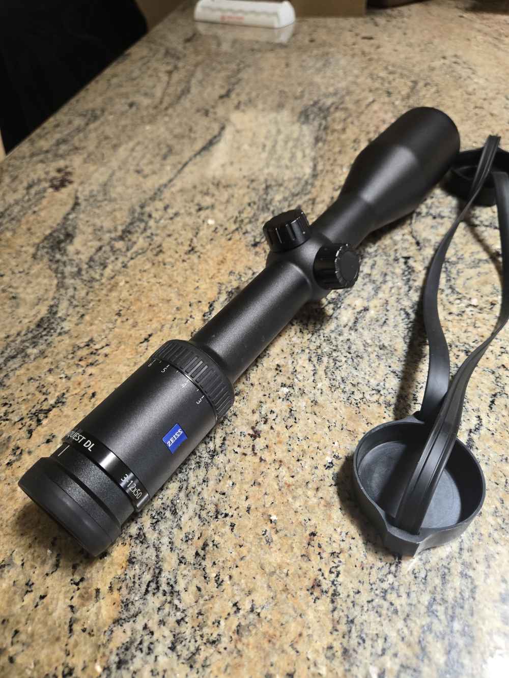 Zeiss Conquest DL (Duralyt) 3-12x 50 w/ 30mm tube...incl..lens covers-img-0