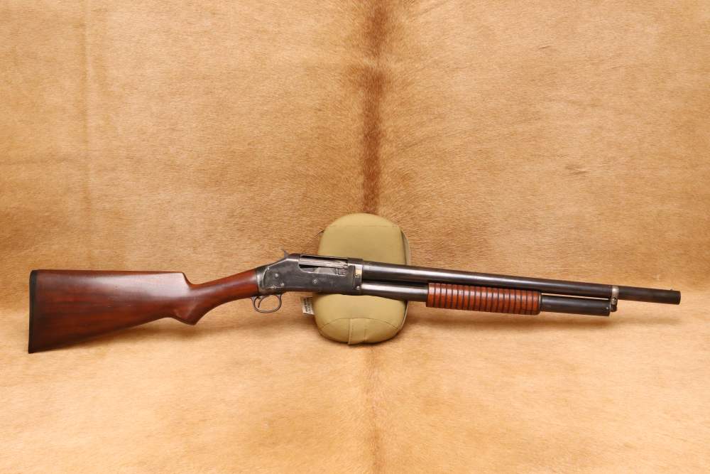 Winchester 1897 Riot 12GA 20" Blued Pump-Action Shotgun-img-0